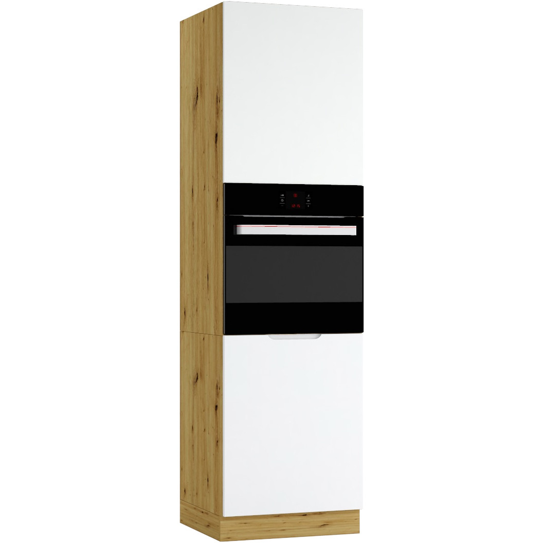 Słupek kuchenny D60PK ELLEN 08 dąb artisan / szary