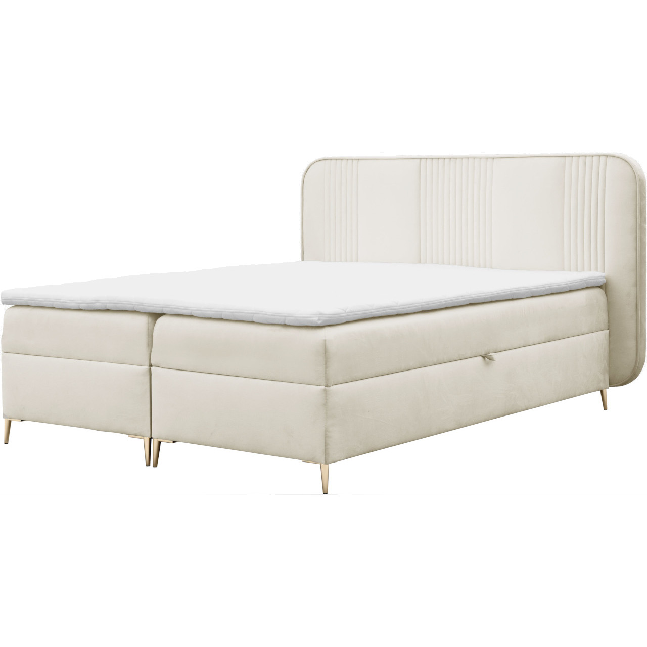 Łóżko kontynentalne DANDY 160x200 magic velvet 2256