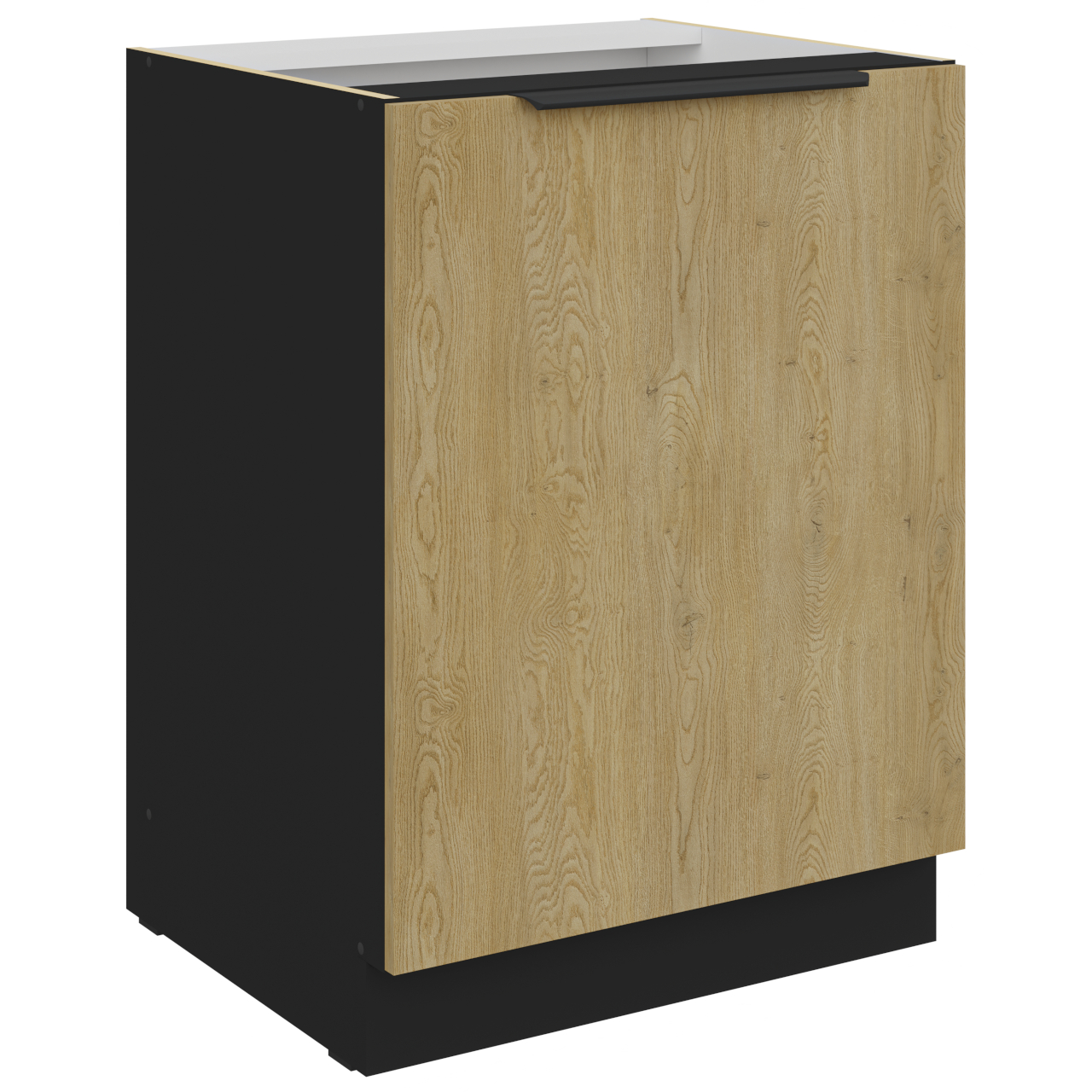 Szafka dolna 60 CAMERON 06 czarny / dąb cremona