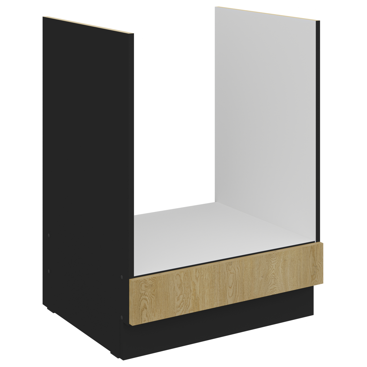 Szafka dolna 60 CAMERON 07 czarny / dąb cremona