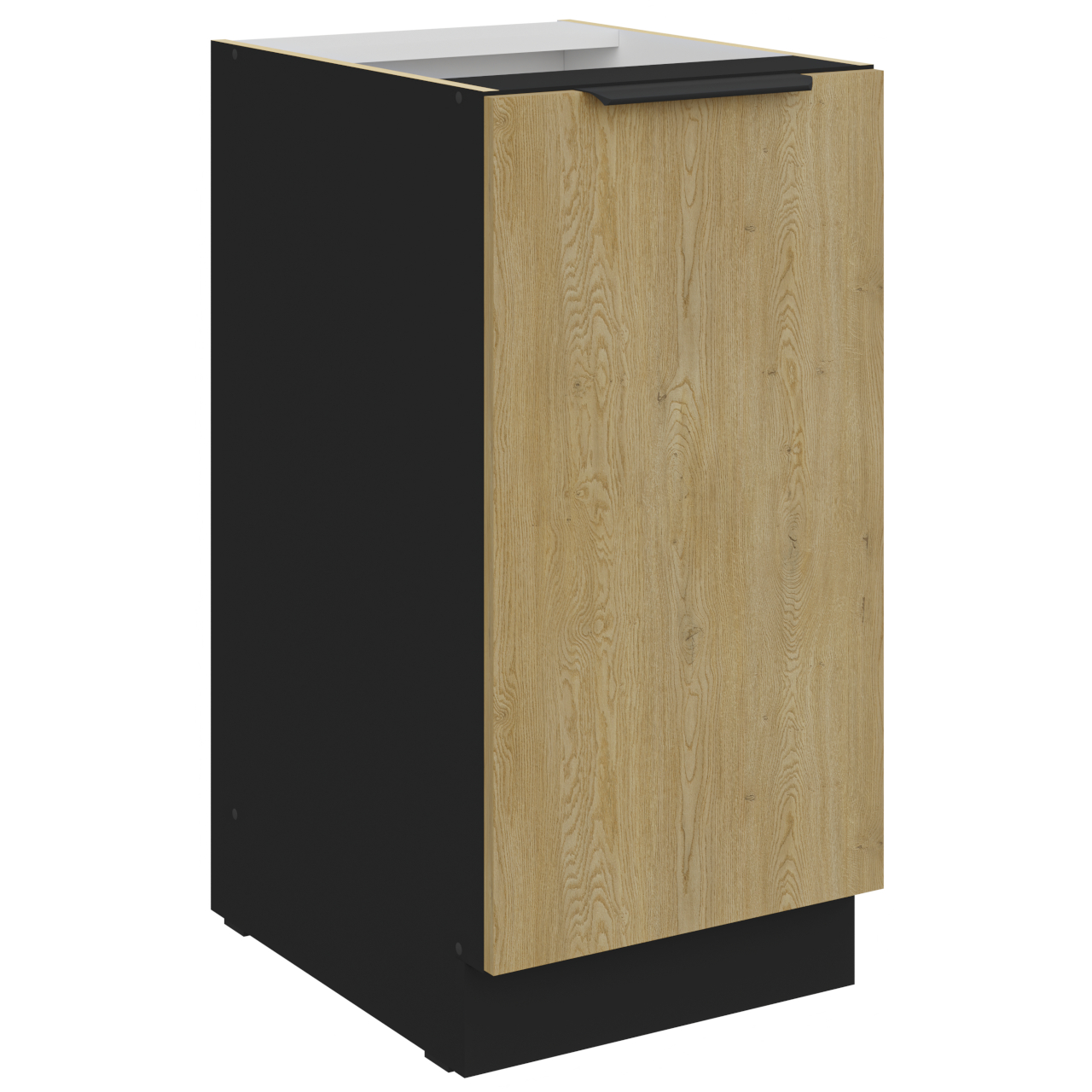 Szafka dolna 40 CAMERON 12 czarny / dąb cremona