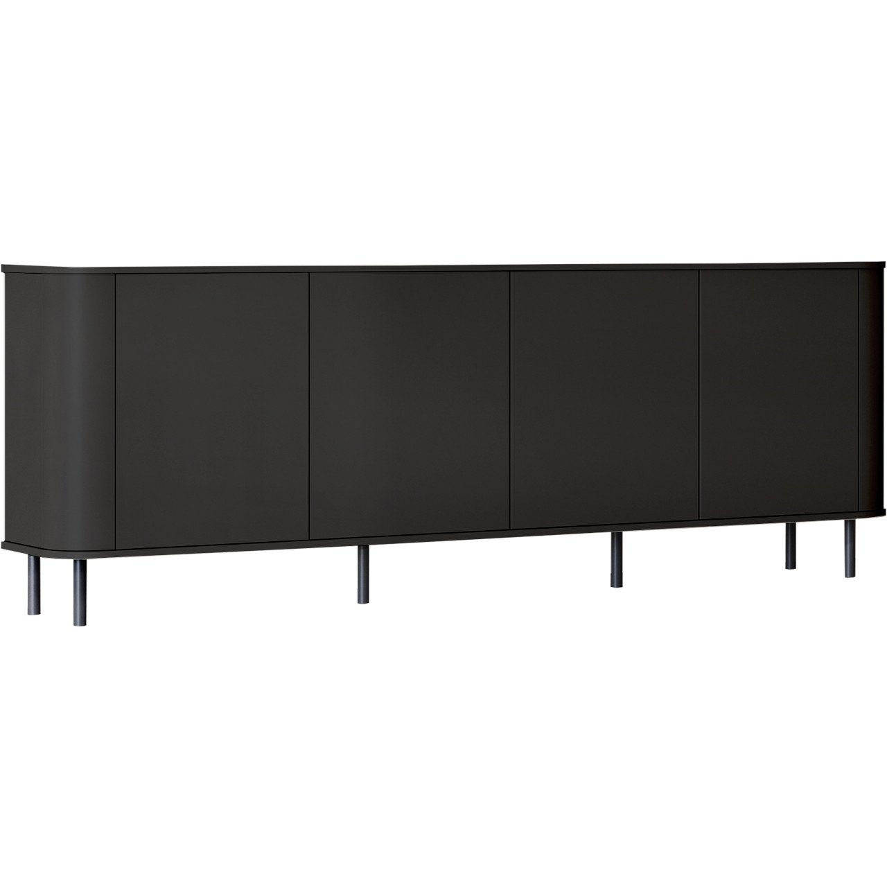 Komoda 4DN AZELIO czarny