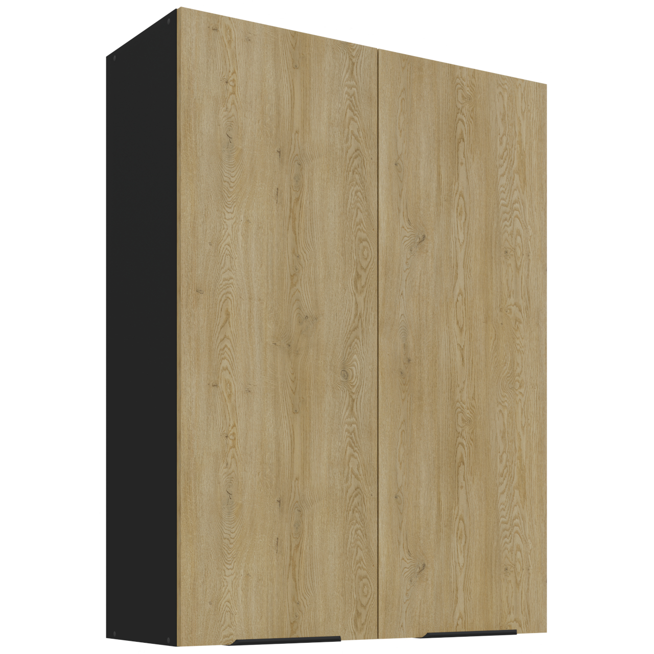 Szafka górna 80 CAMERON 19 czarny / dąb cremona