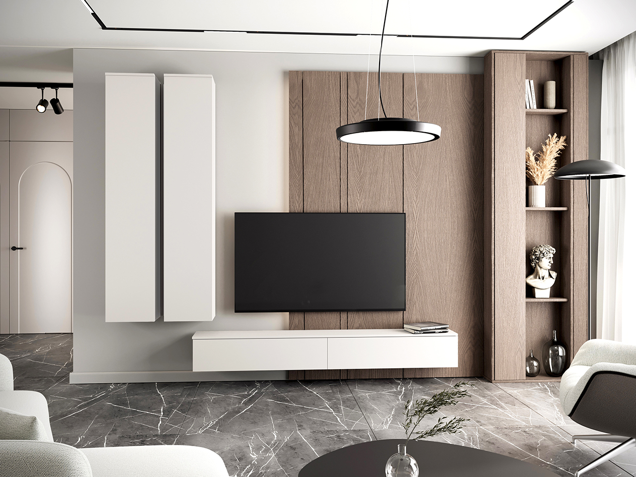 Meblościanka FIGO 5 biały