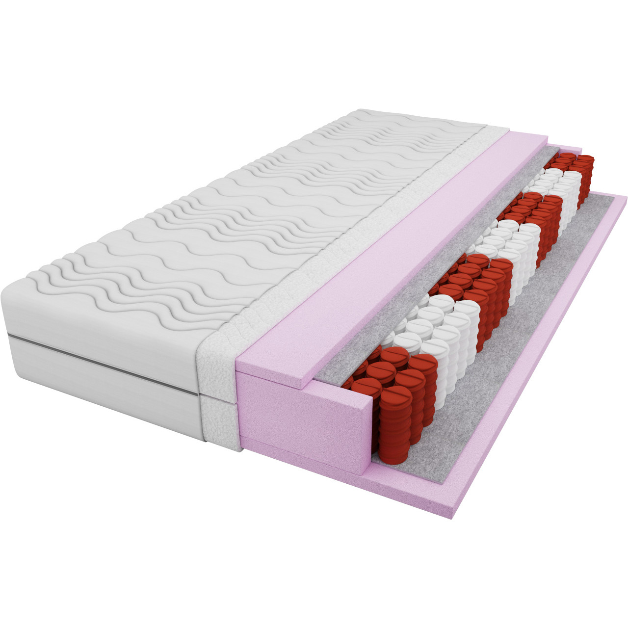 Materac kieszeniowy 80x200 FRANCIS BLANC