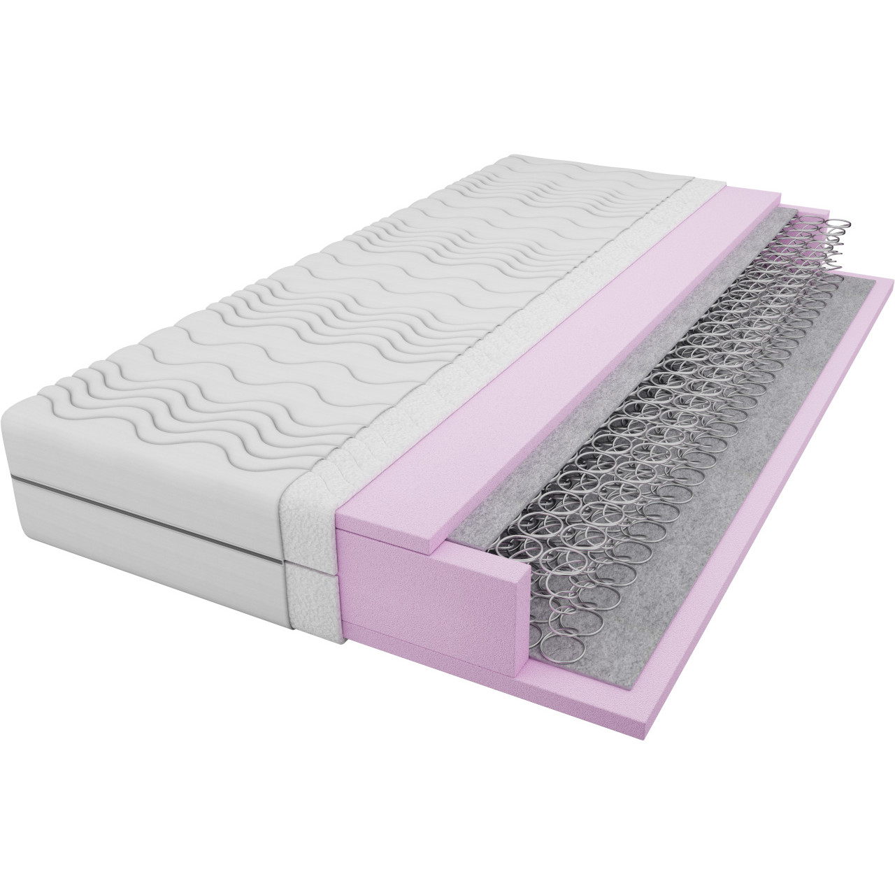 Materac sprężynowy 70x200 JEAN BLANC