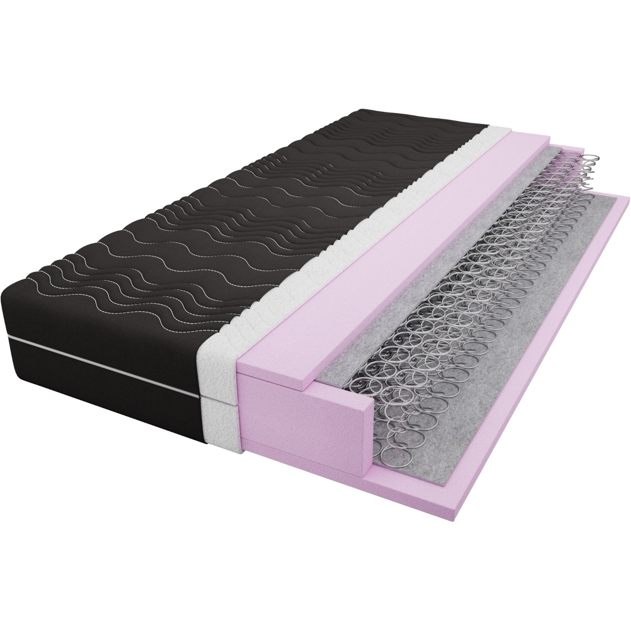 Materac sprężynowy 70x200 JEAN NOIR