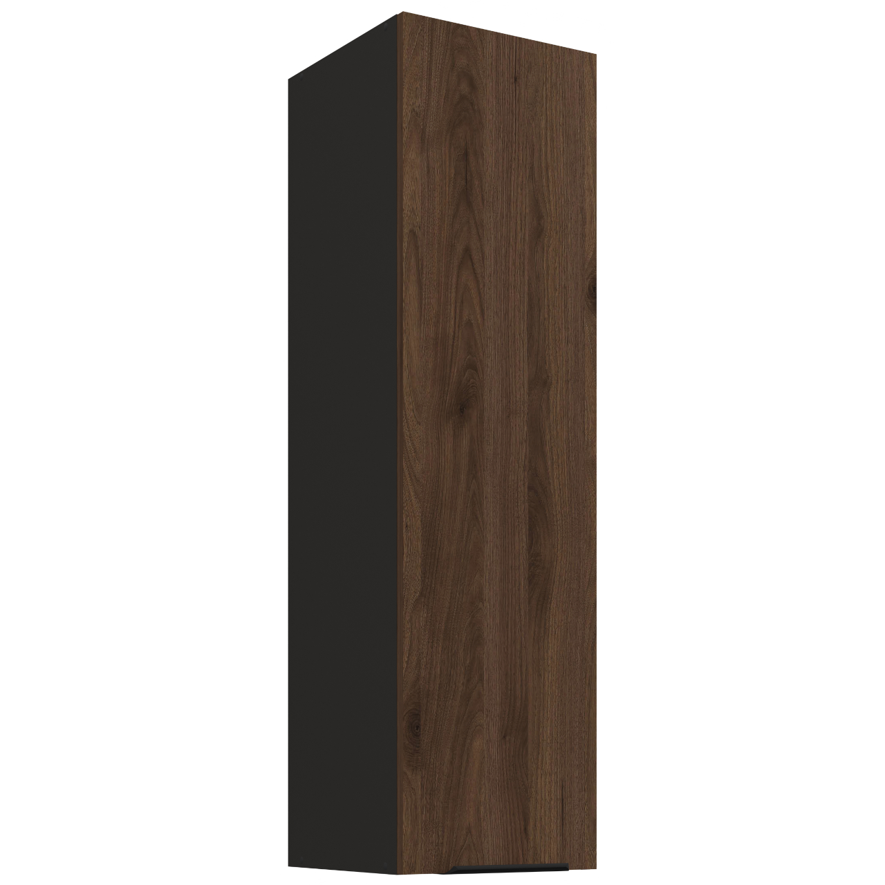 Szafka górna 30 SILVIA 71 czarny / orzech okapi