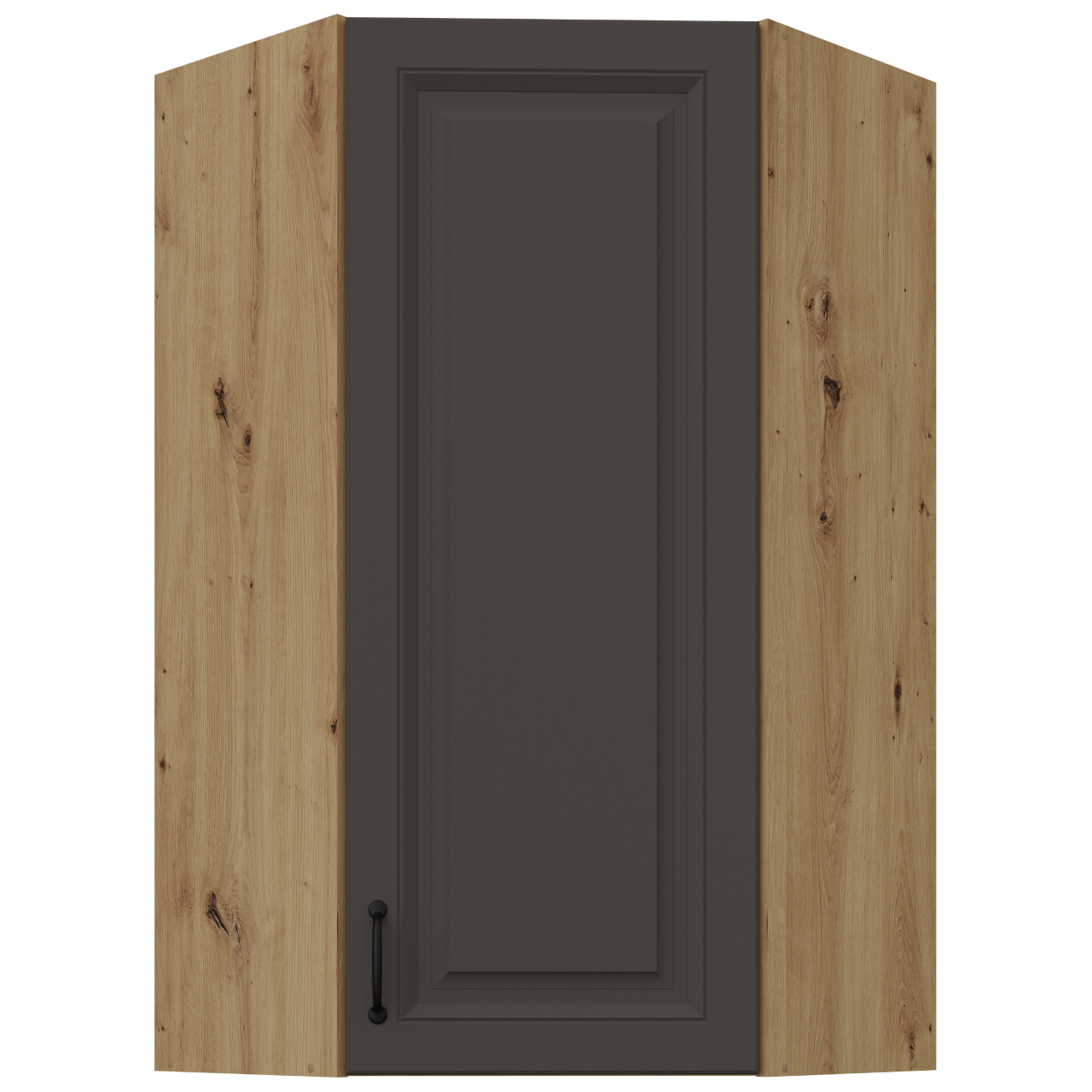 Szafka górna narożna 60 STILL ST55 dąb artisan / grafit