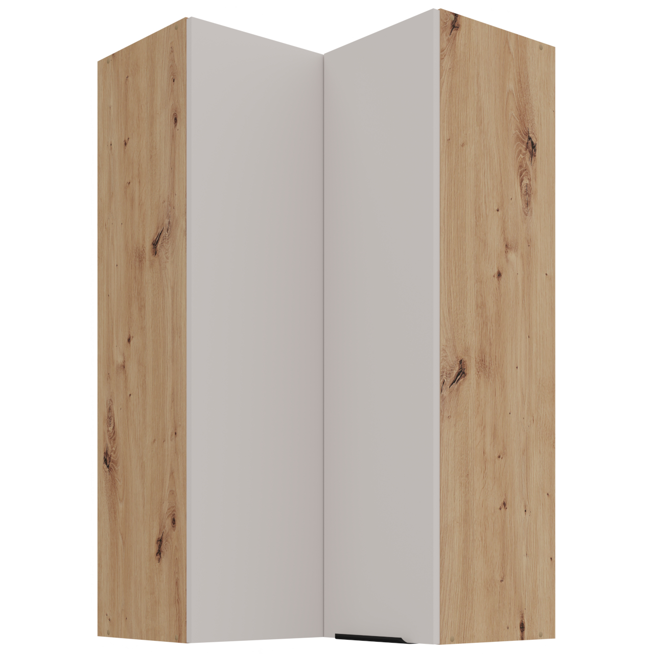 Szafka górna narożna 60 IBARA 62 dąb artisan / kaszmir