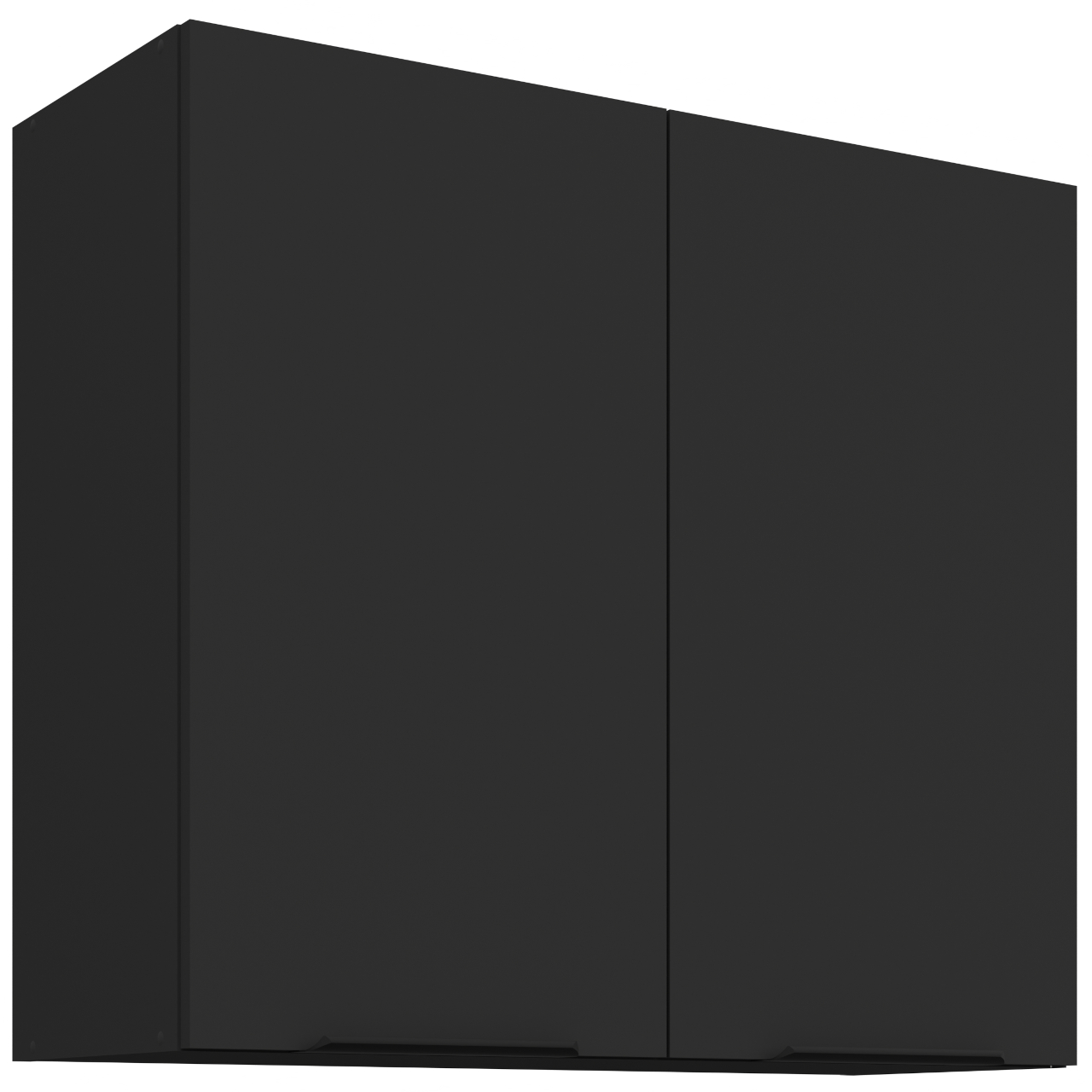 Szafka górna 80 ERIS 18 Czarny mat / Czarny AFM