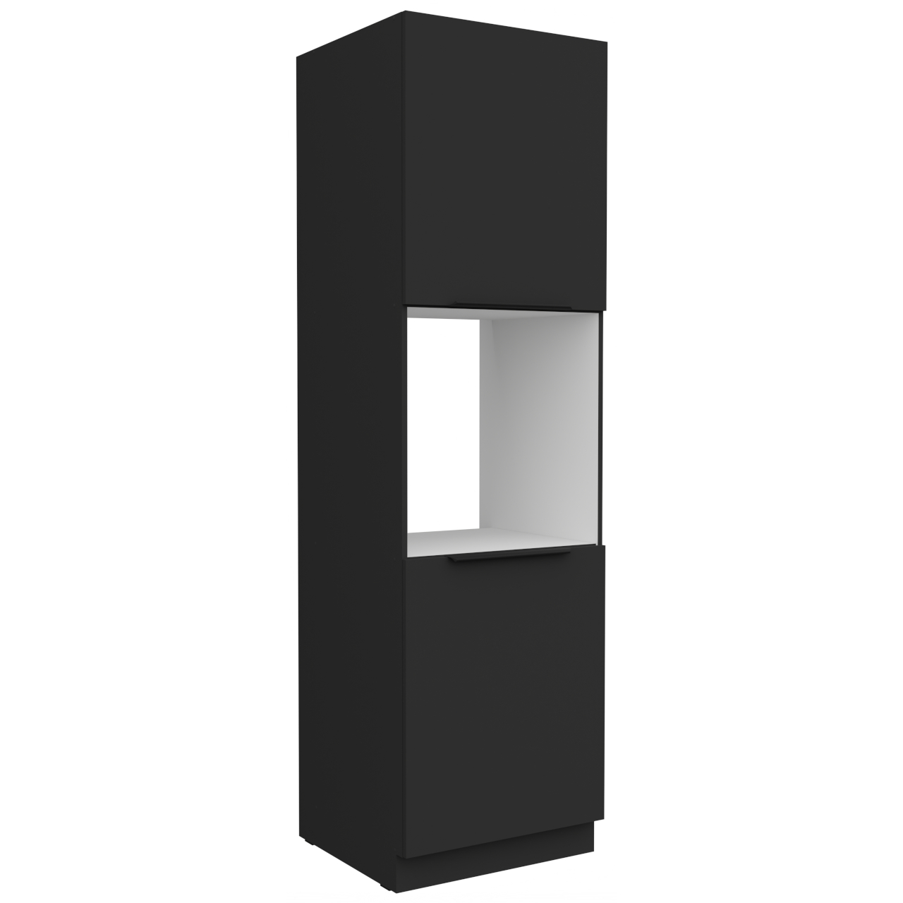 Słupek kuchenny 60 ERIS 50 Czarny mat / Czarny AFM