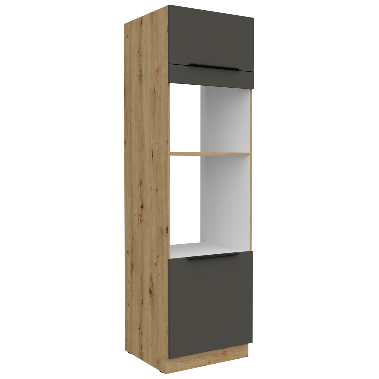 Słupek kuchenny 60 ERIS 52 Dąb artisan / Grafit AFM