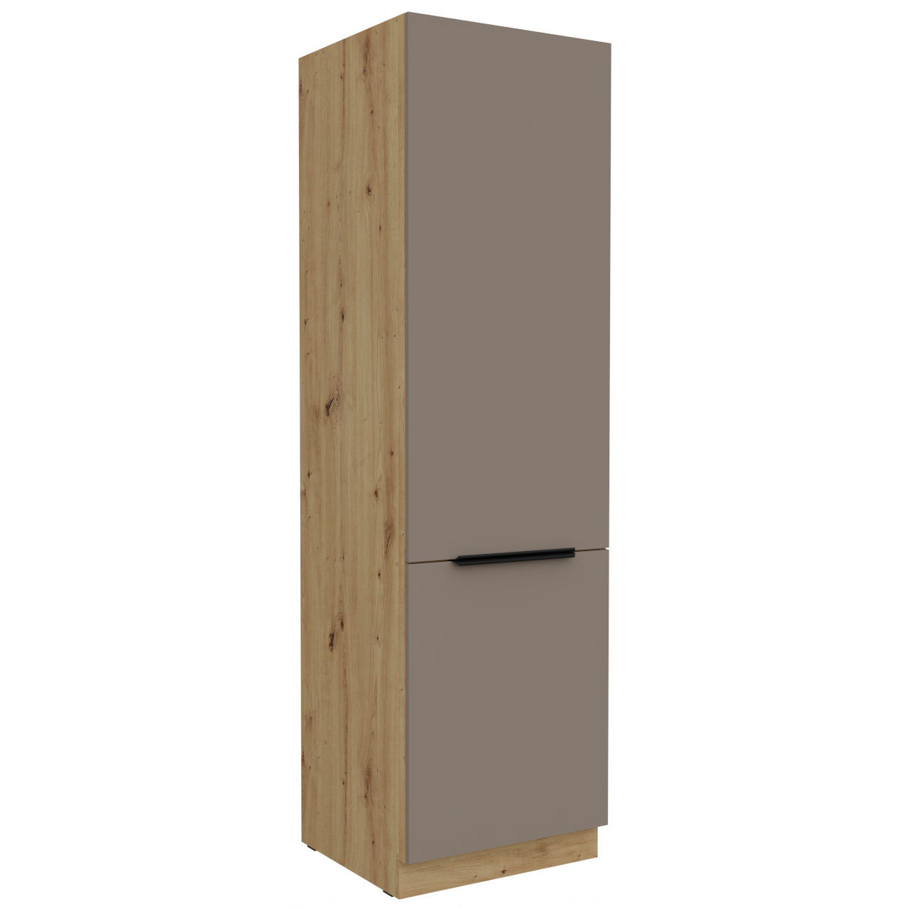 Słupek kuchenny 60 ERIS 47 Dąb artisan / Piaskowa szarość AFM