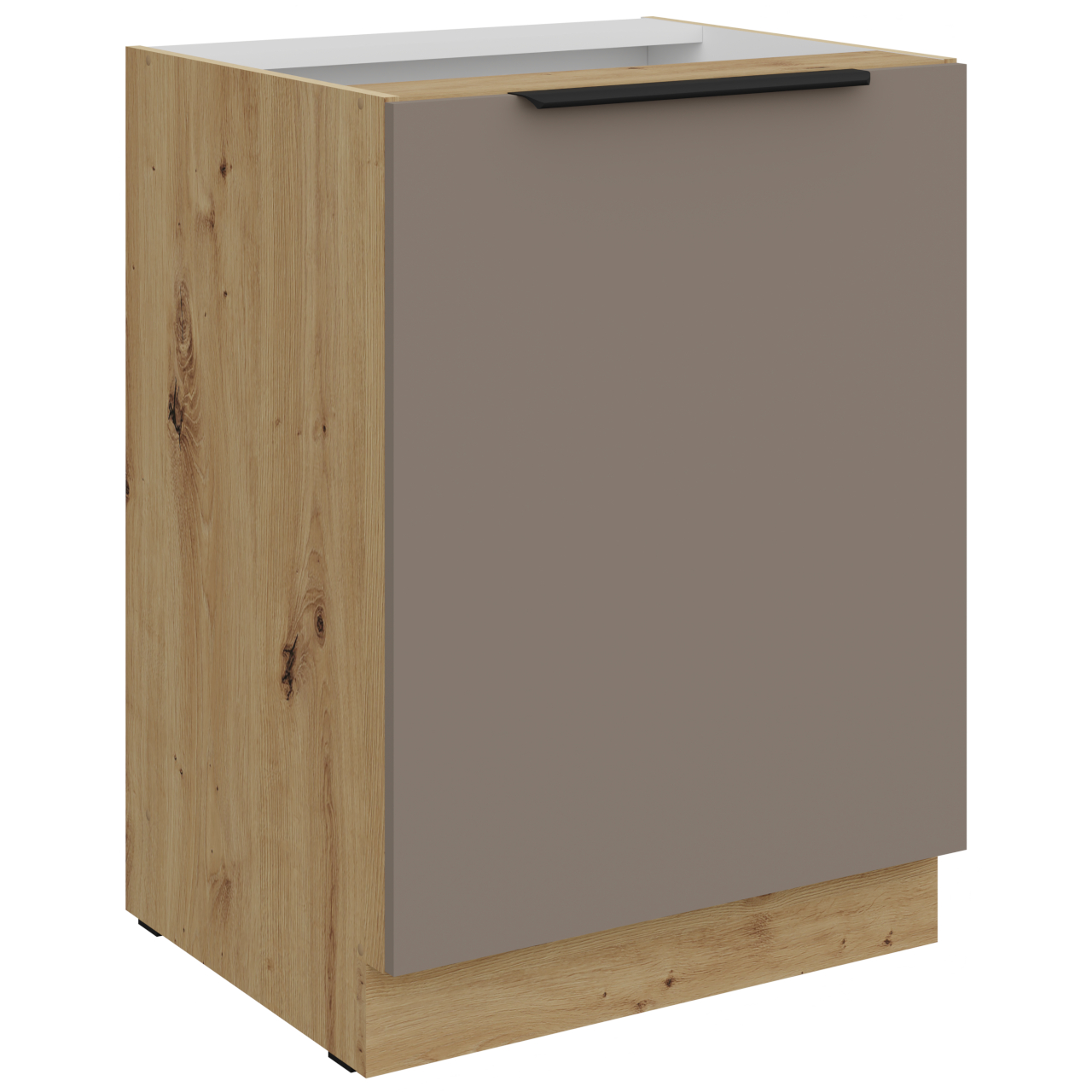 Szafka dolna 60 ERIS 06 Dąb artisan / Piaskowa szarość AFM