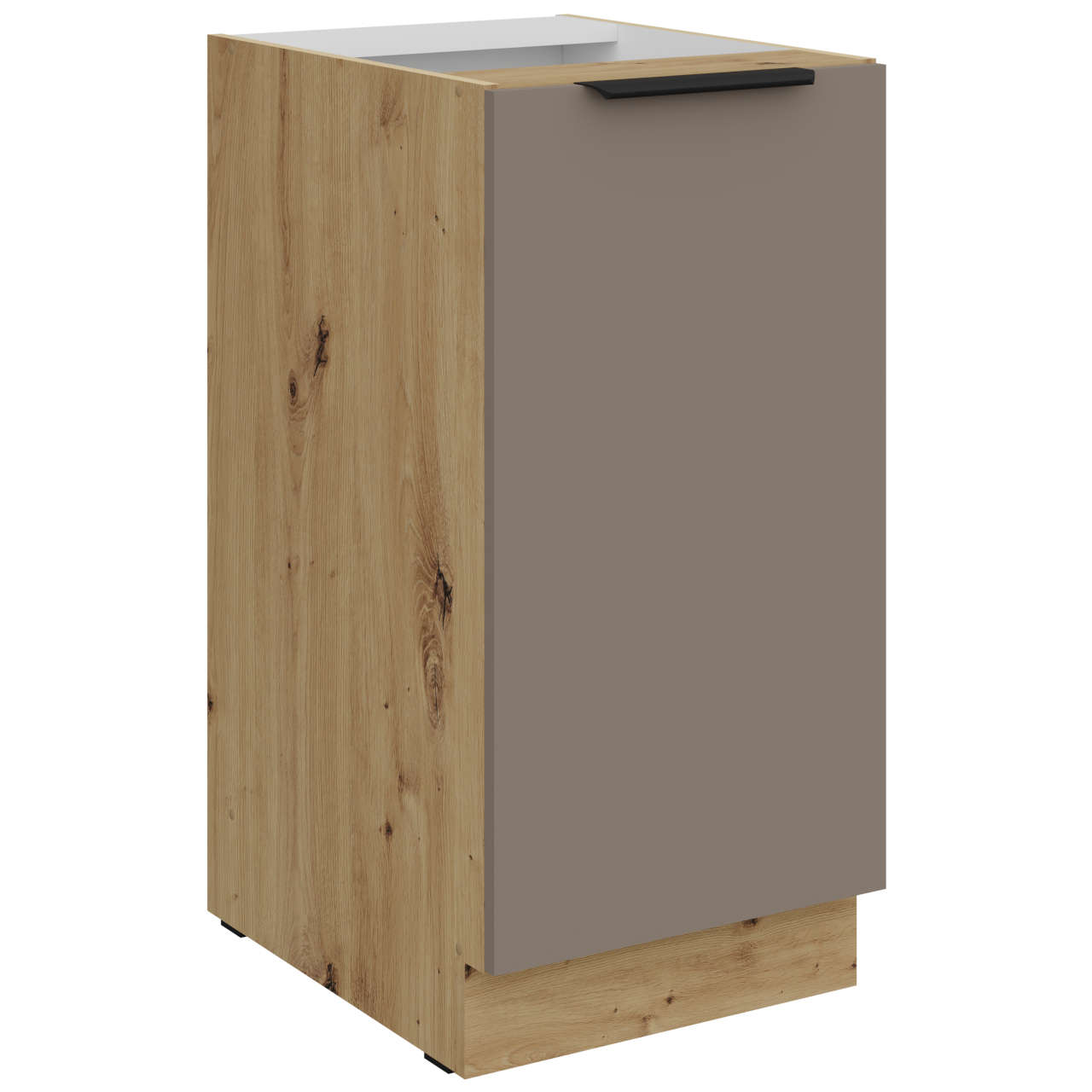 Szafka dolna 40 ERIS 12 Dąb artisan / Piaskowa szarość AFM