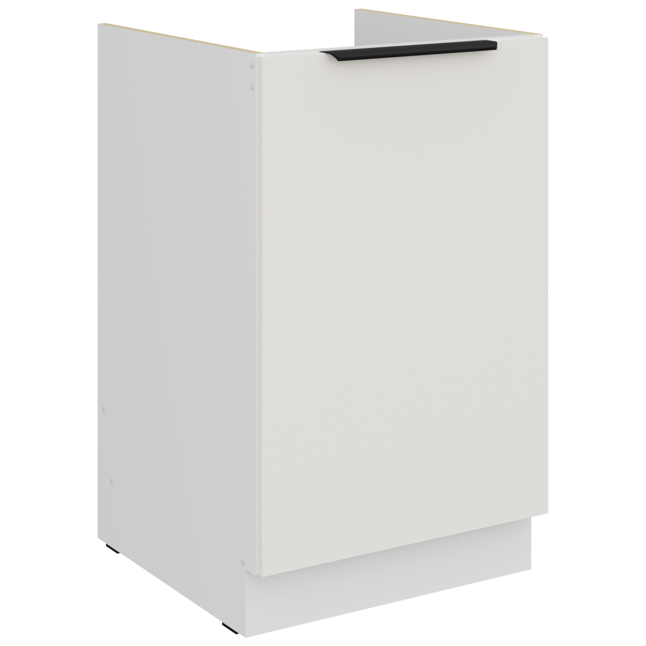 Szafka dolna pod zlew 50 ERIS 09 Biały / Biały mat AFM