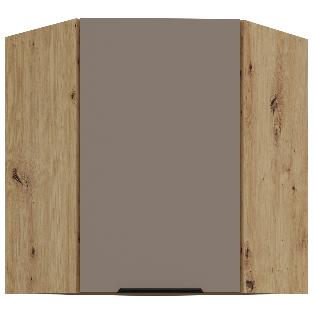 Szafka górna narożna 60 ERIS 26 Dąb artisan / Piaskowa szarość AFM
