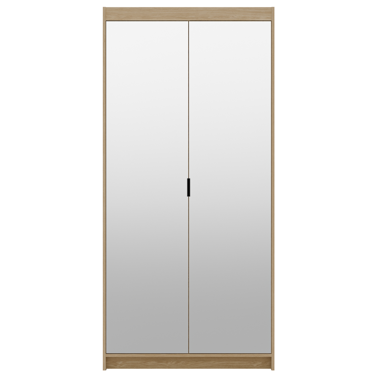 Szafa z lustrem ELENI 2D dąb olejowany