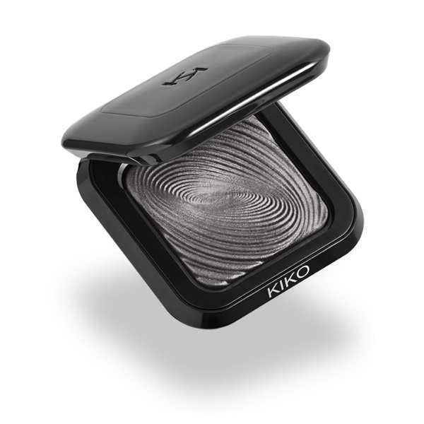 KIKO Milano Water Eyeshadow cień zapewniający natychmiastowy kolor do nakładania na sucho i na mokro 21 Dark Grey 3g
