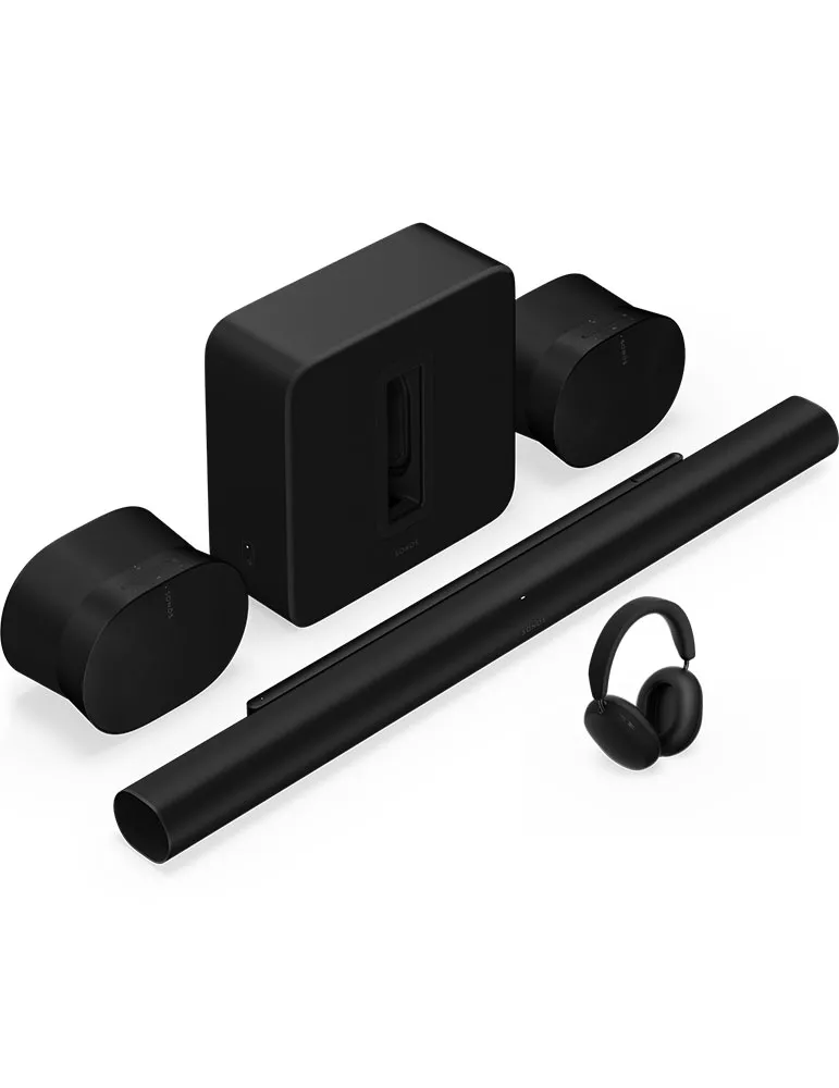 Zestaw Sonos Arc Ultra + Sub 4 + 2x Era 300 + Ace — Profesjonalne kino domowe, Kolor: Biały