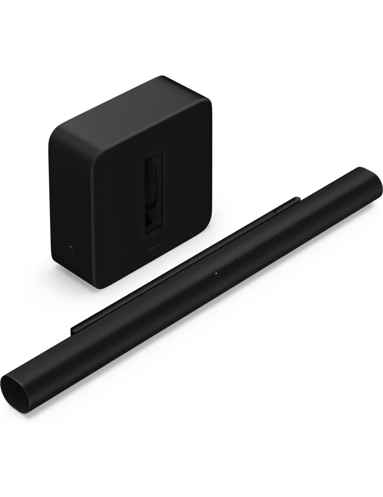 Zestaw Sonos Arc Ultra + Sub 4 — Kino domowe z Dolby Atmos, Kolor: Czarny