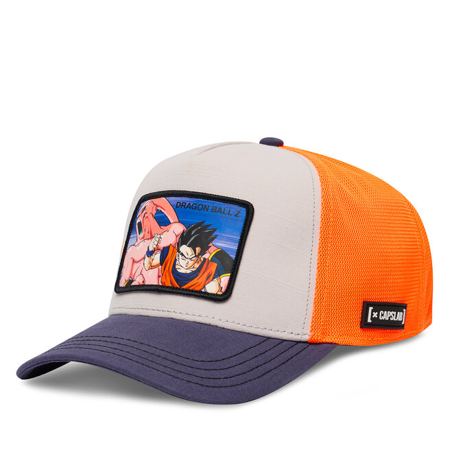 Czapka z daszkiem Capslab CL/DBZ9/1/PCT/GOH Pomarańczowy jasny