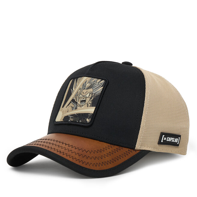 Czapka z daszkiem Capslab CL/DBZ10/1/PCT/FAT Beżowy jasny