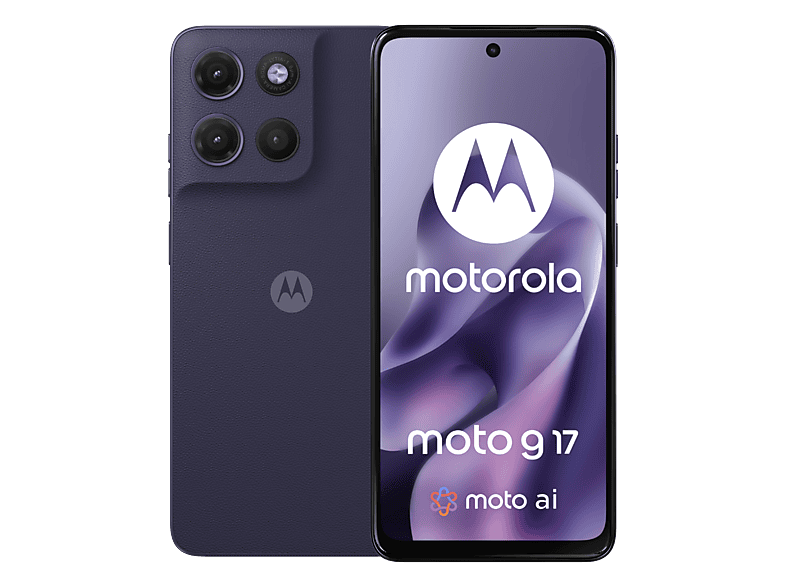 Motorola Moto G17 4G 4/128GB Fioletowy