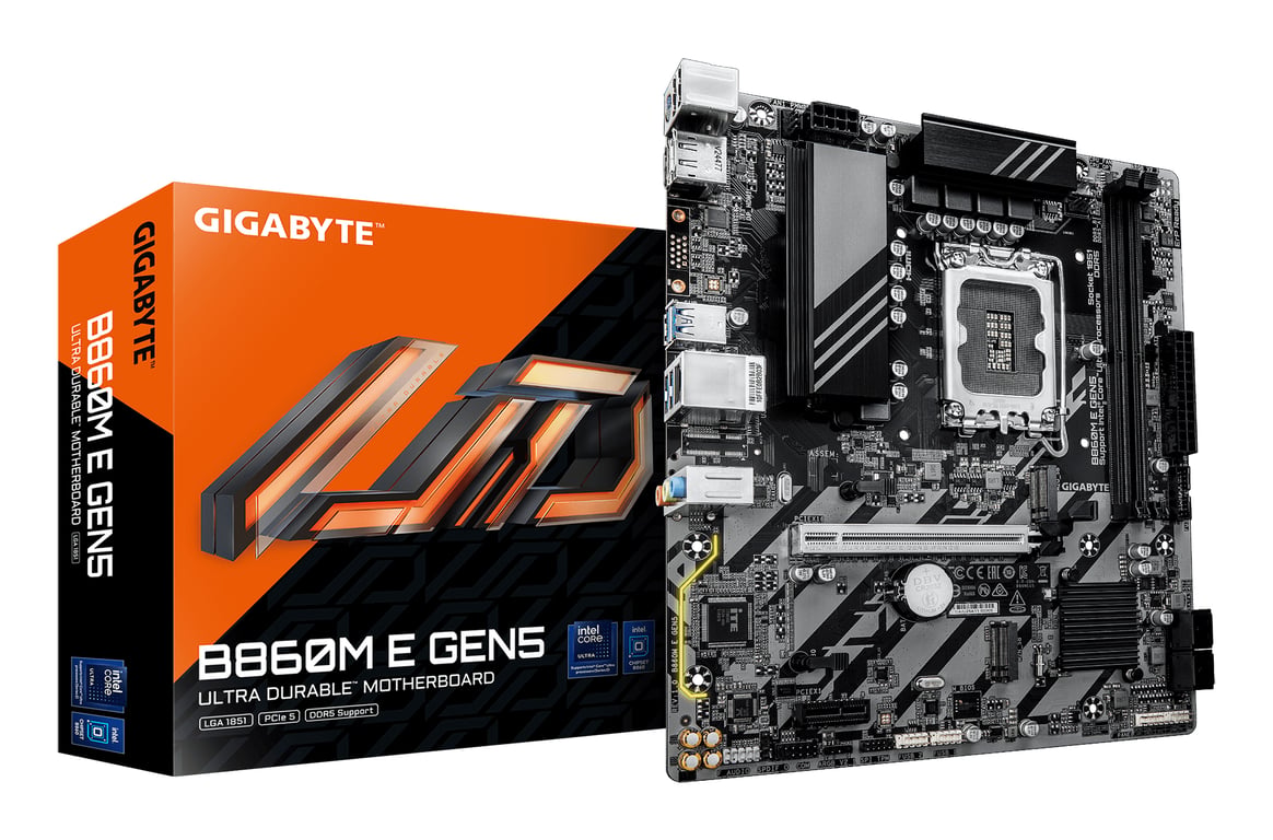 GIGABYTE B860M E GEN5 B860 LGA 1851 mATX