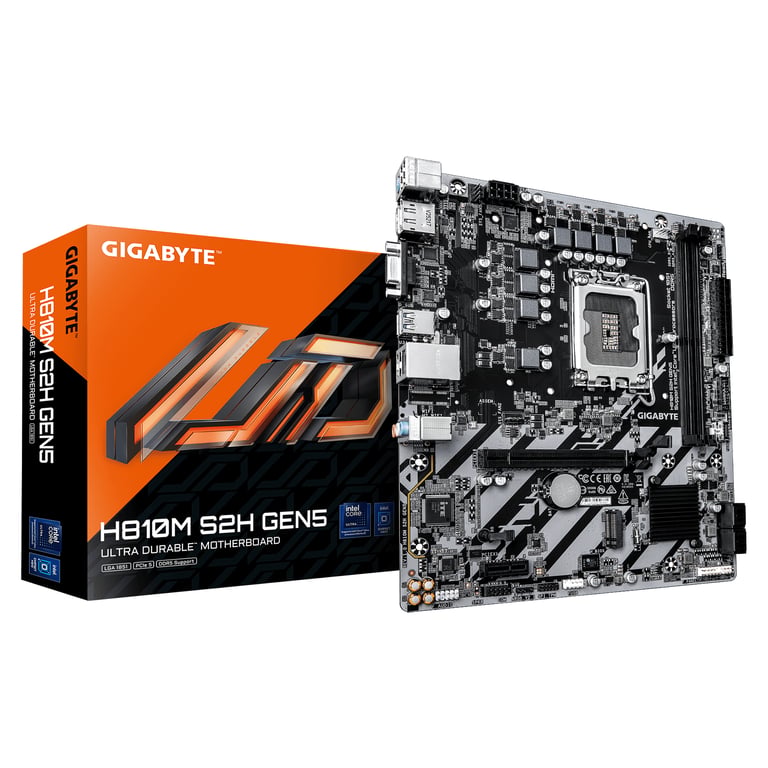 GIGABYTE H810M S2H GEN5 LGA 1851 mATX