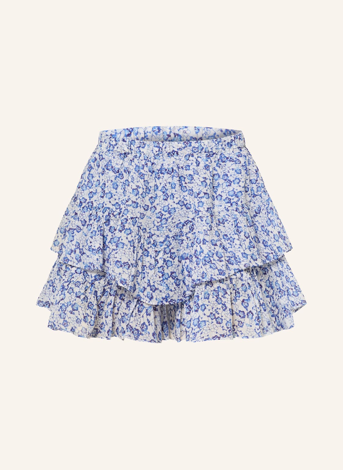 Marant Étoile Spódnica Jocadia Z Falbanami blau