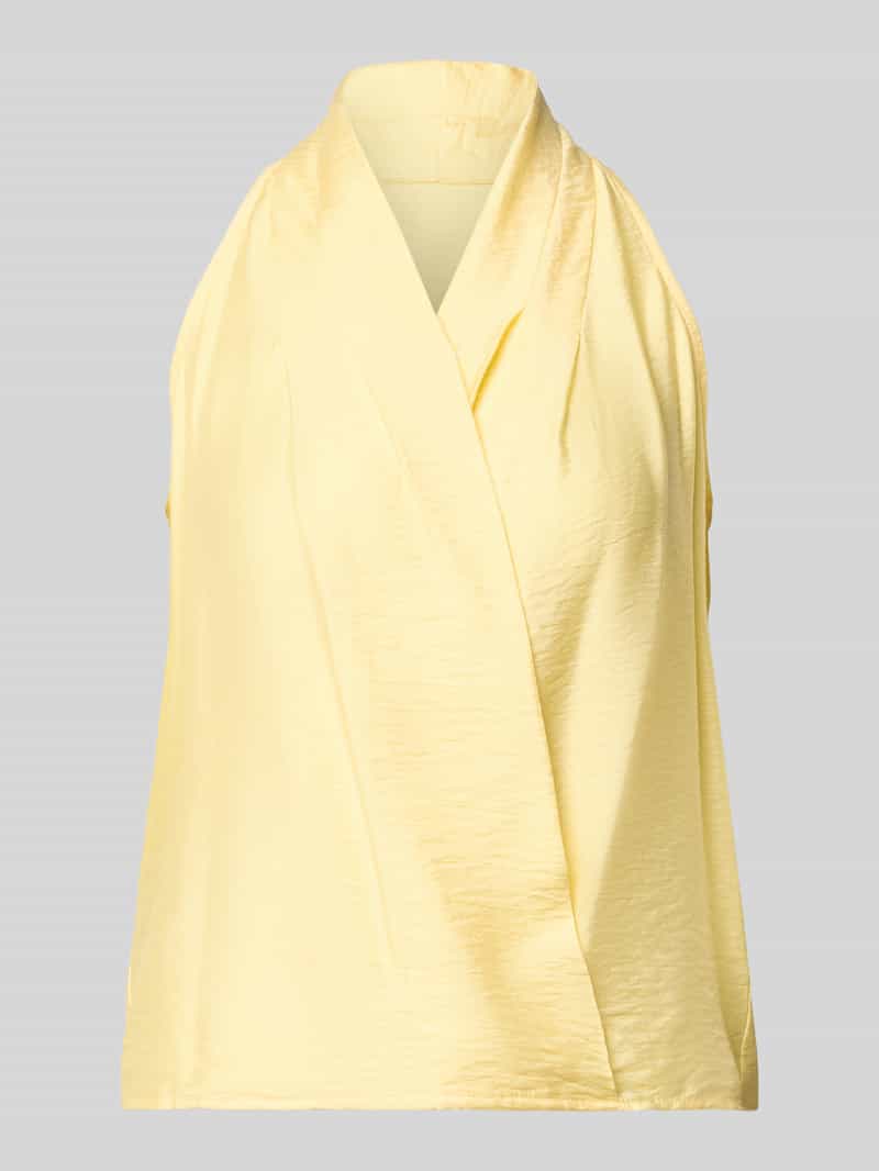 Top o kroju regular fit z mieszanki wiskozy model 'Salma'