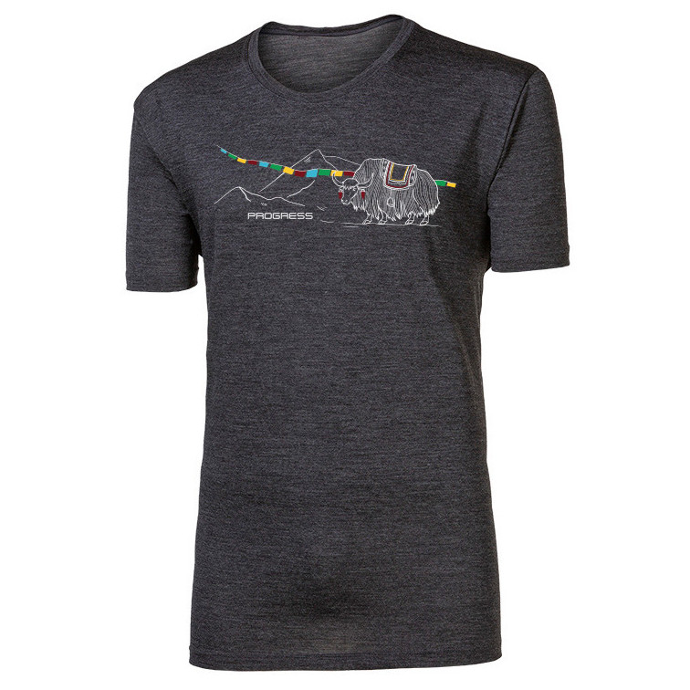 Męska koszulka Progress Hrutur Yak Rozmiar: XL / Kolor: szary