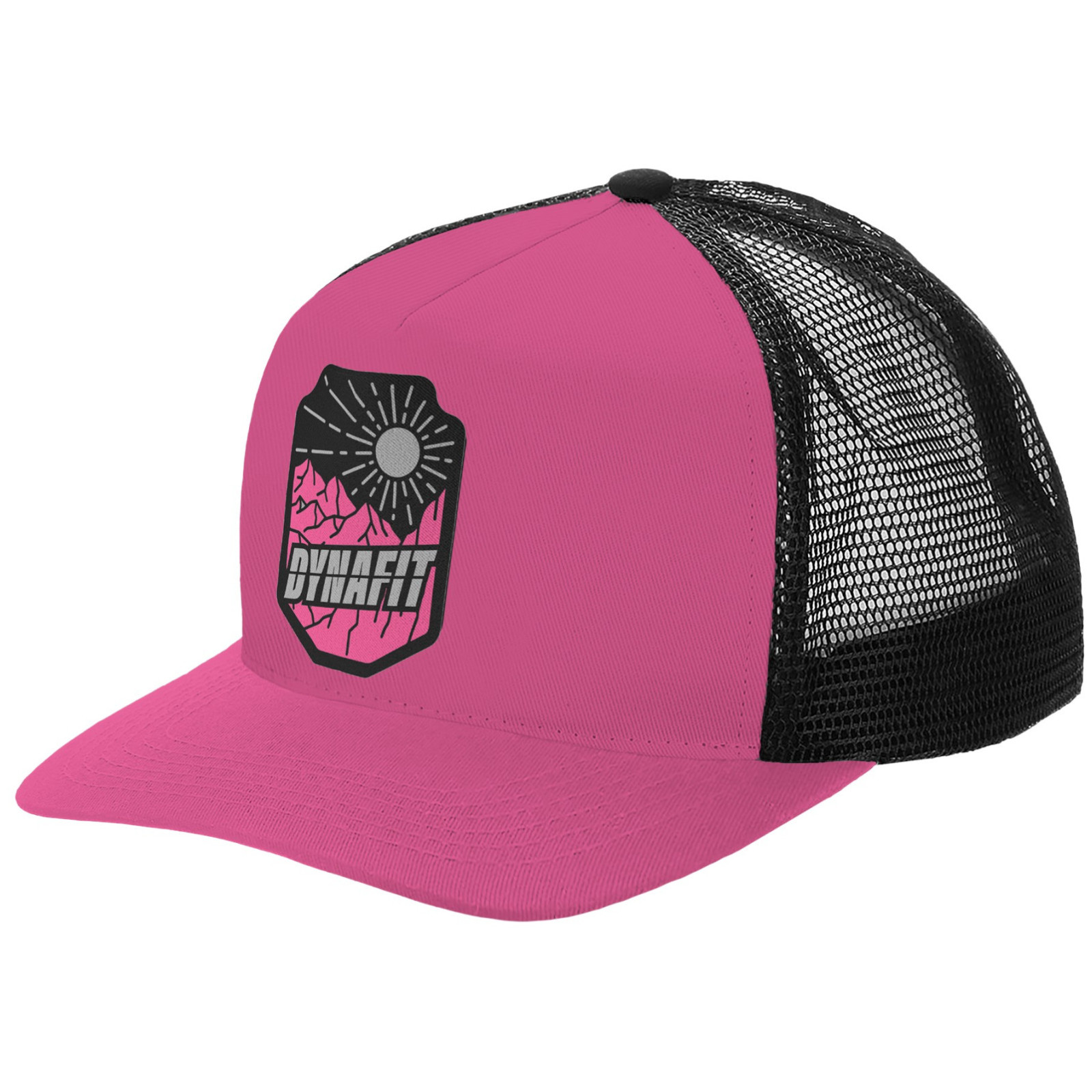 Bejsbolówka Dynafit Patch Trucker Cap Kolor: różowy/czarny