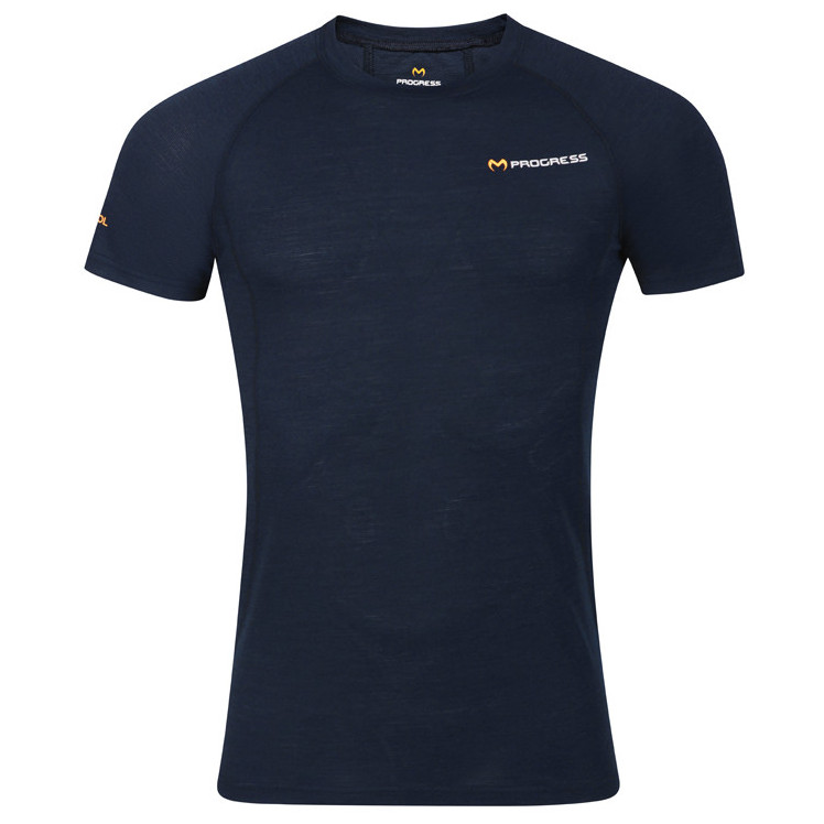 Męska koszulka Progress MA NKR 125 Rozmiar: XXL / Kolor: czarny/niebieski