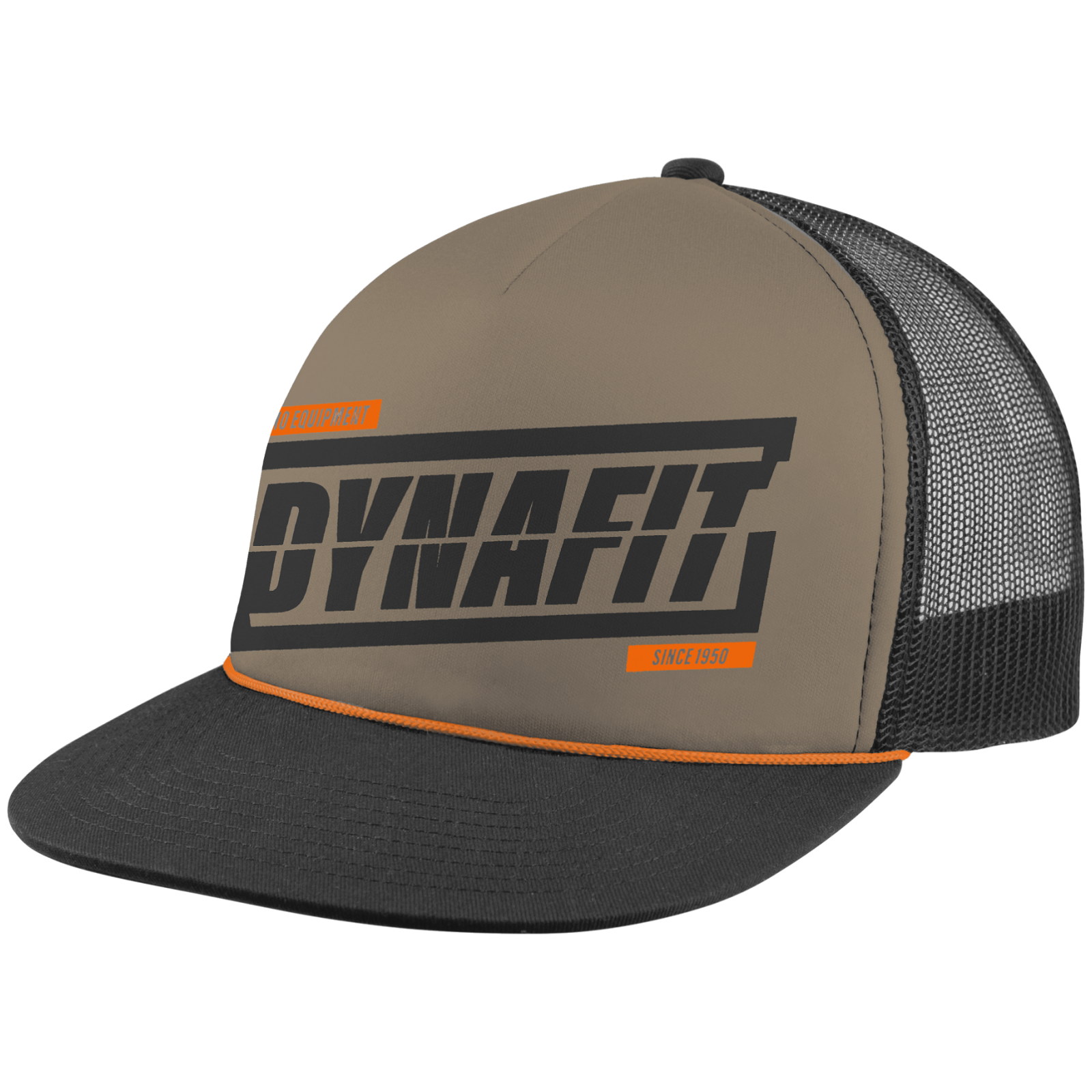 Bejsbolówka Dynafit Graphic Trucker Cap Kolor: brązowy/pomarańczowy