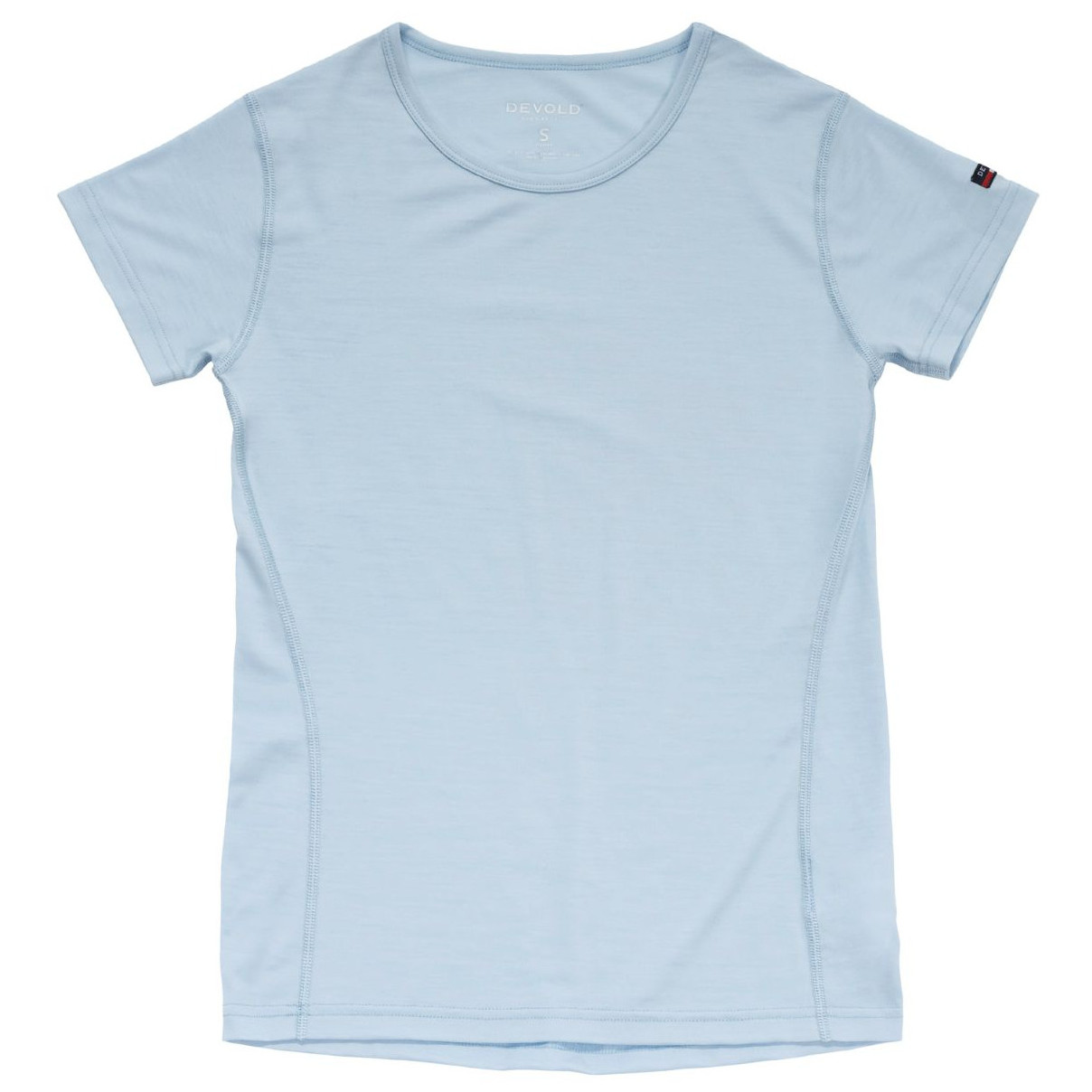 Koszulka damska Devold Breeze Merino 150 T-Shirt Wmn Rozmiar: M / Kolor: jasnoniebieski