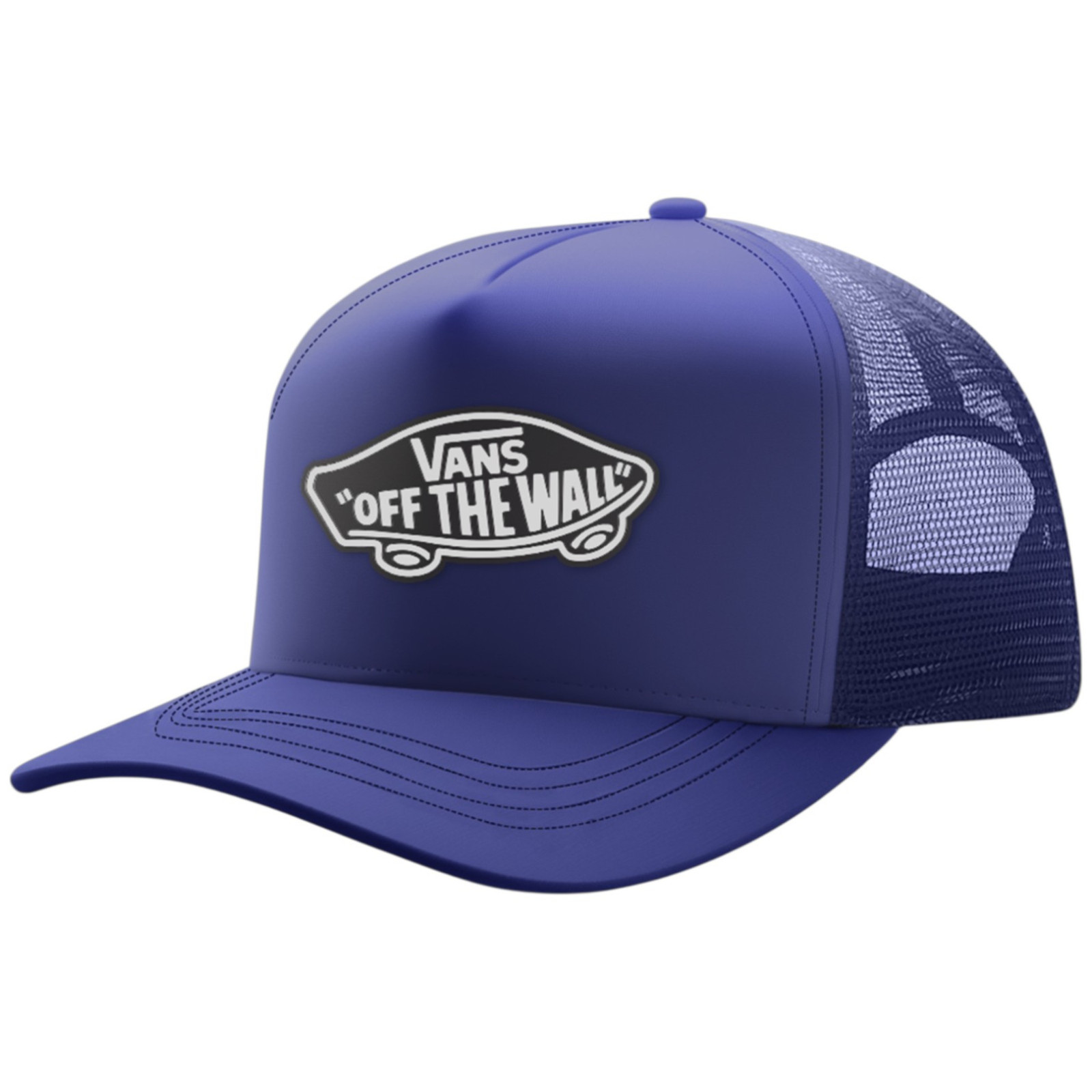 Dziecięca bejsbolówka Vans Classic Patch Curved Bill Trucker Kolor: ciemnoniebieski
