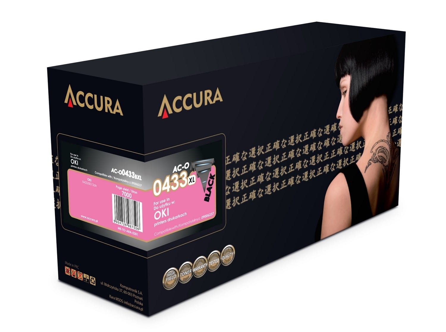 Accura toner OKI 09006237 zamiennik
