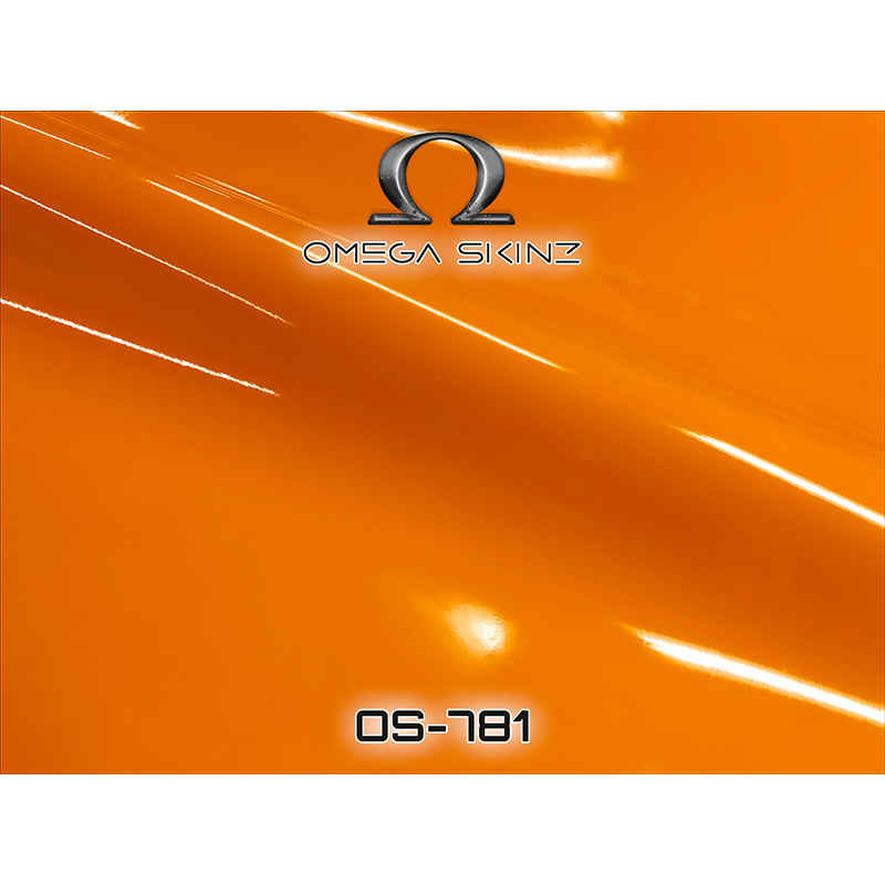 Folia Wrappingowa Samochodowa Ikonos Omega Skinz Vortex Orange 1,525x1
