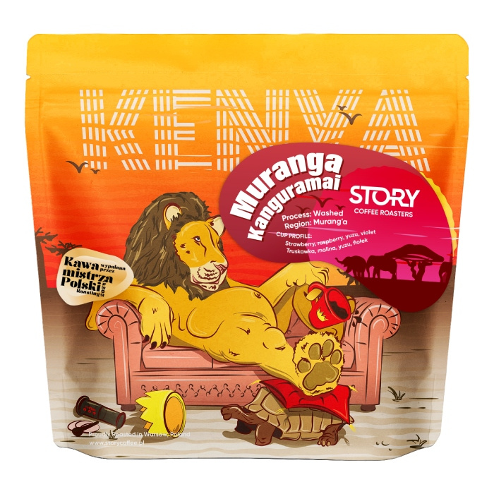 Kawa ziarnista Story Kenia Murnanga Kanguramai AA Filtr 250g
