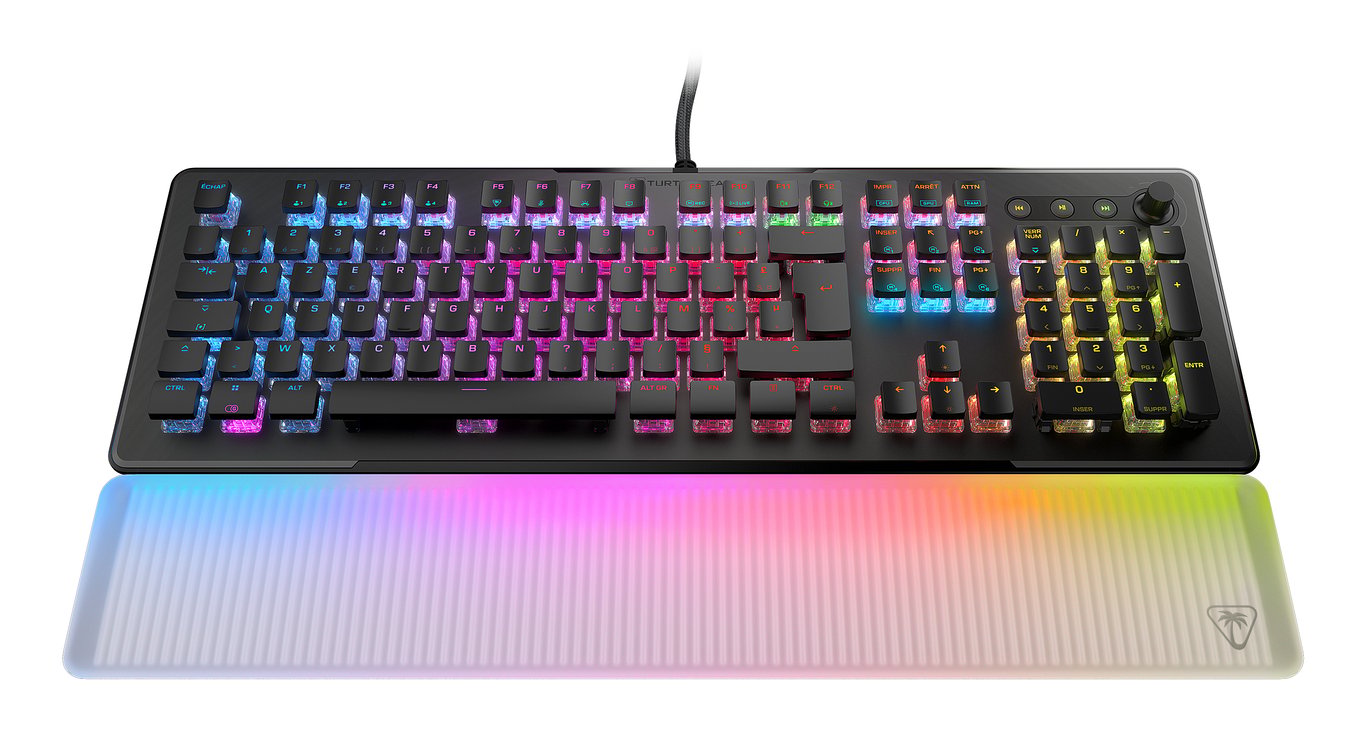 Turtle Beach Vulcan II Max klawiatura Gaming USB QWERTZ Niemiecki Czarny TBK-1001-02-DE