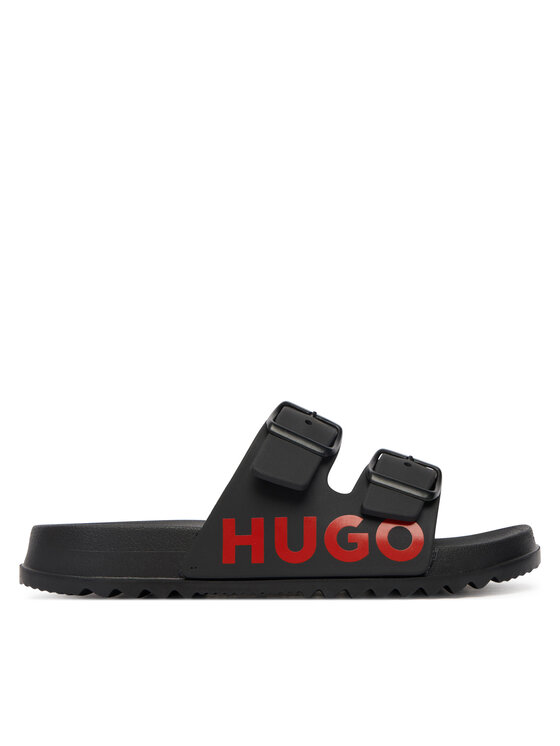 HUGO Klapki G01193 M Czarny