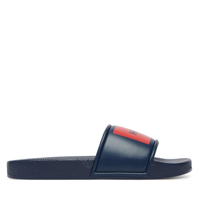 Klapki HUGO G01179 S Granatowy