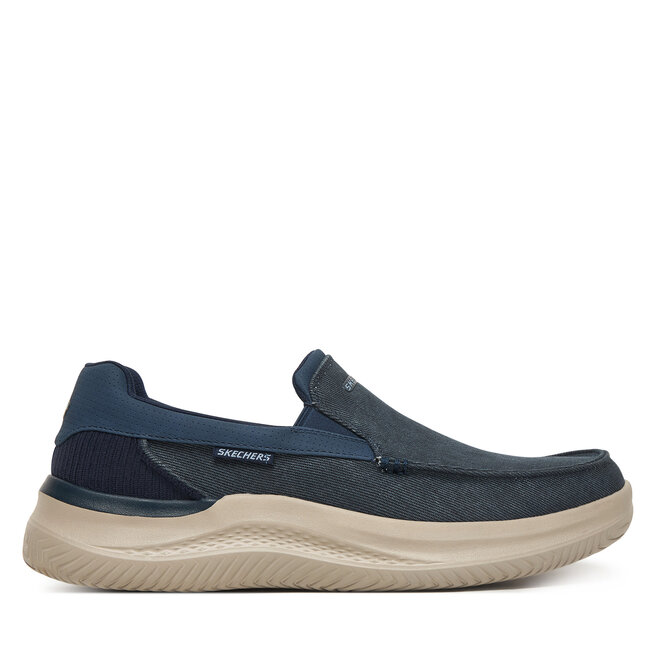 Półbuty Skechers Relaxed Fit: Hasting - Fielden 205066/NVY Granatowy
