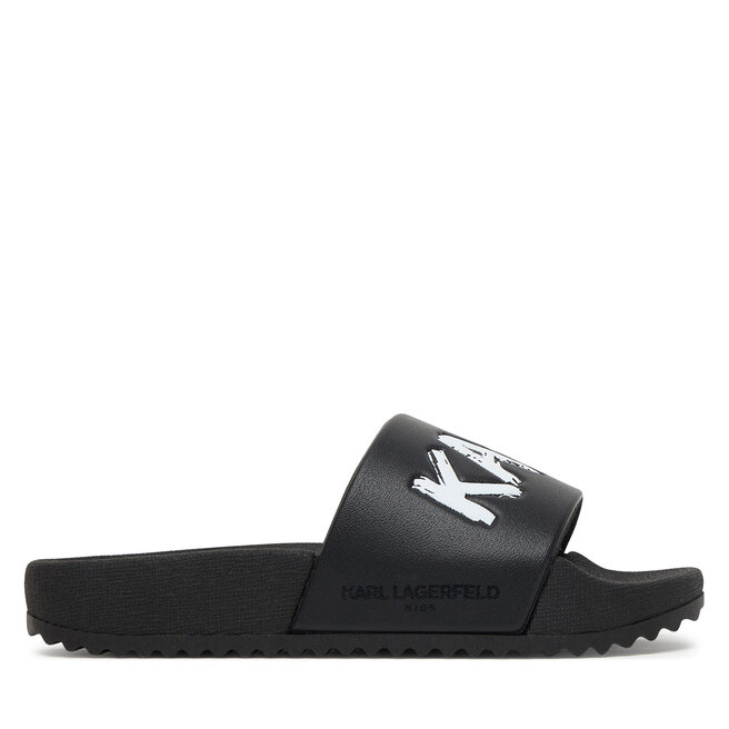 Klapki KARL LAGERFELD Z31178 M Czarny