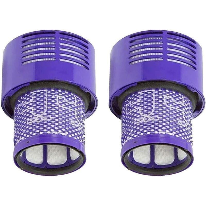 AIDUCHO Zestaw 2 Zapasowych Filtrów Zmywalnych do Odkurzaczów Dyson V10 Filtr Zamienny Dyson do Serii V10 Sv12