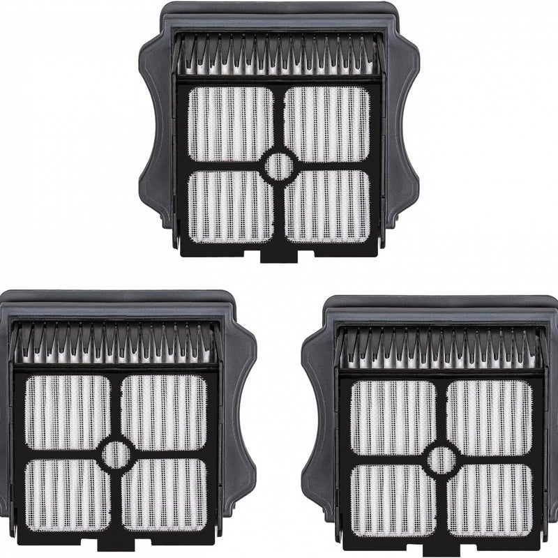 Zestaw 3 filtrów HEPA do odkurzaczy Tineco iFloor 3/Floor One S3/Floor One S5/Floor One S5 Pro 2, lekkie filtry do odkurzaczy na mokro i sucho.