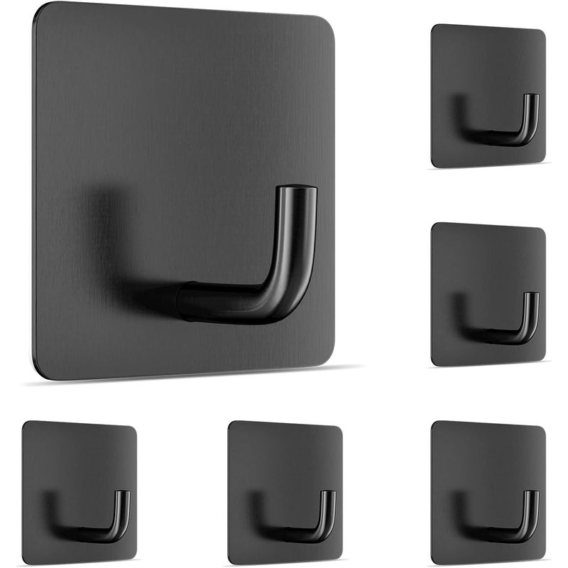 sztuk Haczyków Samoprzylepnych ze Stali Nierdzewnej Haczyk Ścienny Bez Wiercenia Zestaw Haczyków Zawieszania Łazience Kuchni Suficie Wieszak Ręczniki